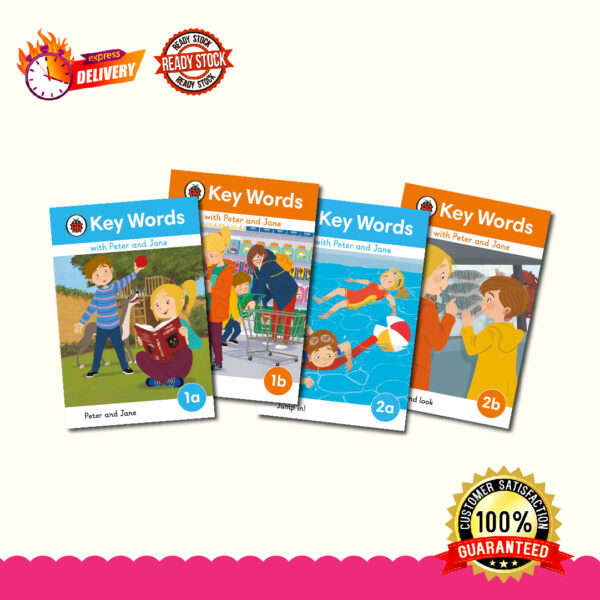 [NEW] Peter and Jane Beginner Series | 1A - 2B | Reading Book | Online Karisma
