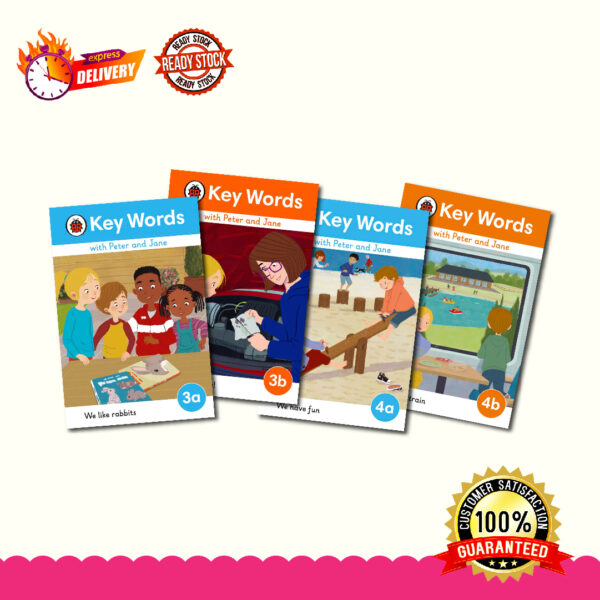 [NEW] Peter and Jane Junior Series | 3A - 4B | Reading Book  | Online Karisma