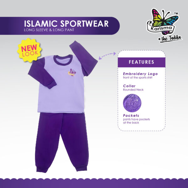 Karisma Islamic Sportwear | Long Sleeve & Pant | Onlinekarsima